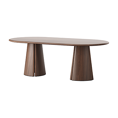 ALBA DINING TABLE WALNUT