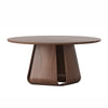 ALBA ROUND DINING TABLE WALNUT