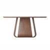ALBA ROUND DINING TABLE WALNUT
