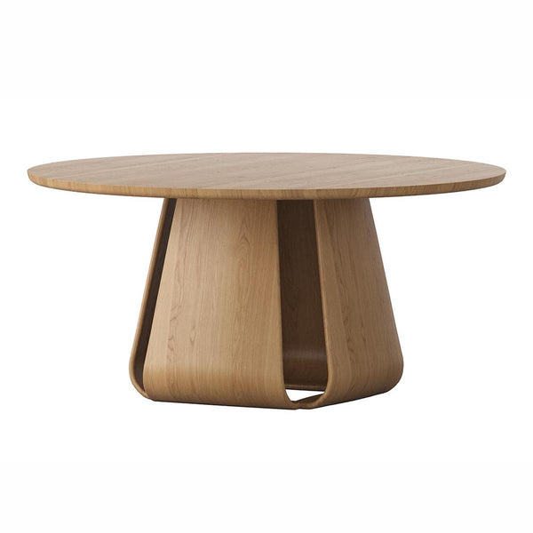 ALBA ROUND DINING TABLE OAK