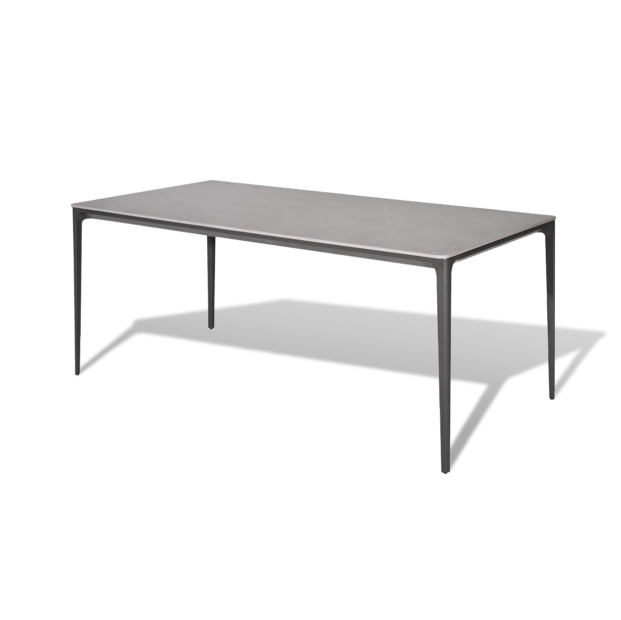 BARI DINING TABLE CHARCOAL