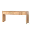 COMO CONSOLE TABLE OAK
