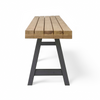 LORNE BENCH SEAT CHARCOAL