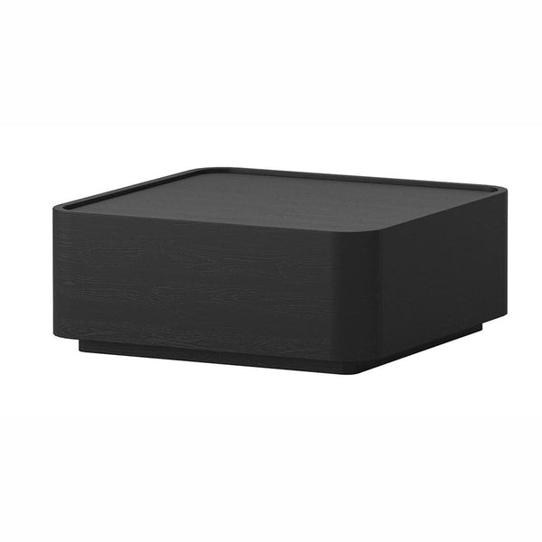 LUCCA SQUARE COFFEE TABLE BLACK OAK