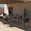 BARI DINING TABLE CHARCOAL