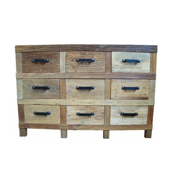 INDUSTRIAL IRON SIDEBOARD